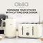Breville Obliq 4S Toaster Vanilla Cream Colour Image 4 of 8
